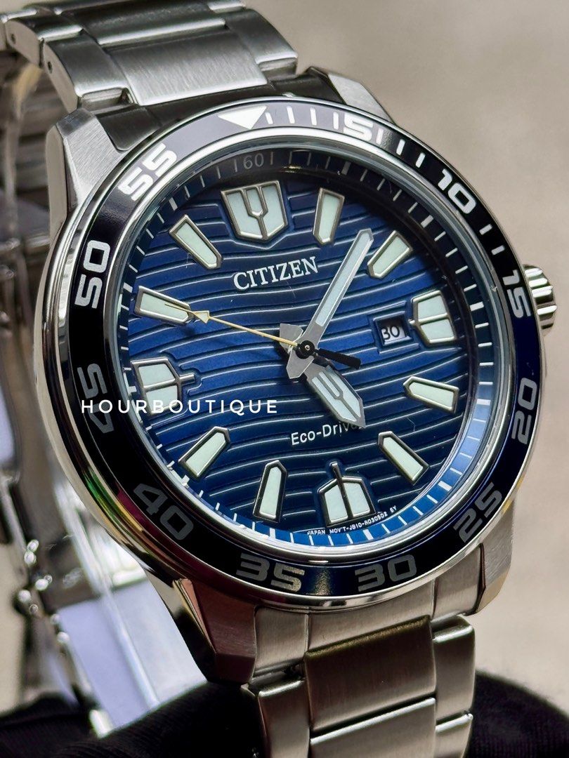 Brand New Citizen Eco-Drive Blue Dial Watch AW1525-81L