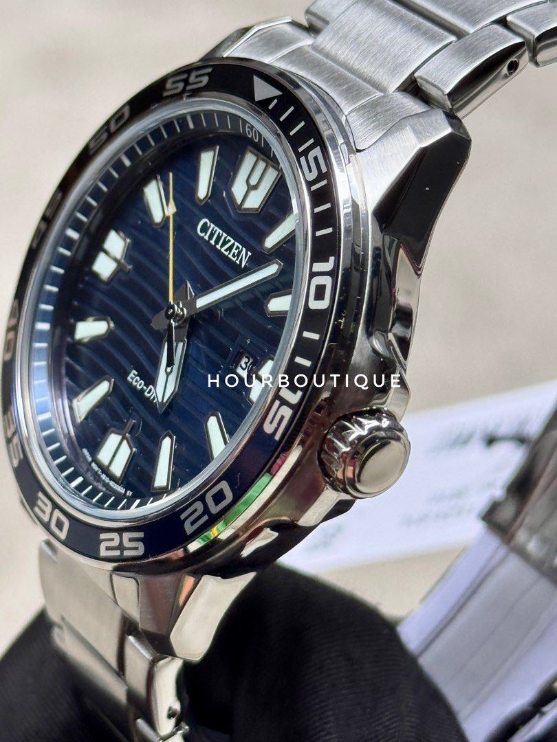 Brand New Citizen Eco-Drive Blue Dial Watch AW1525-81L