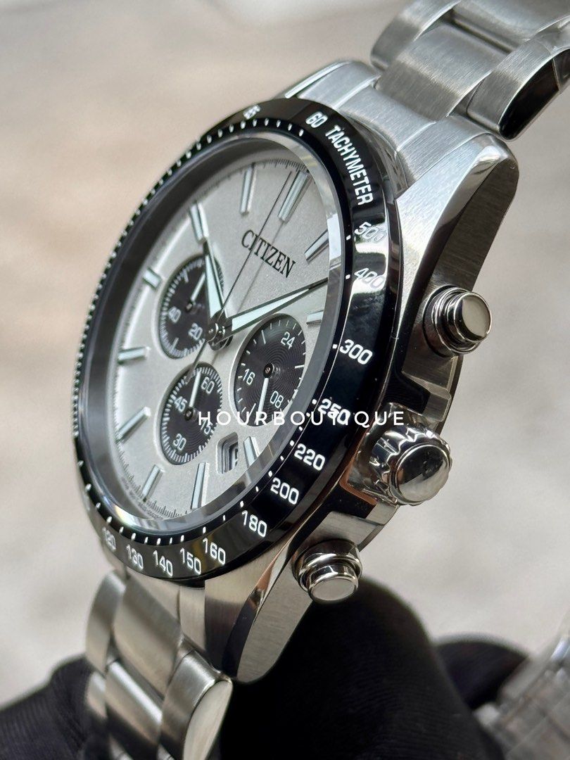 Brand New Citizen Japan Exclusive Solar Chronograph White Dial CA4764-57A