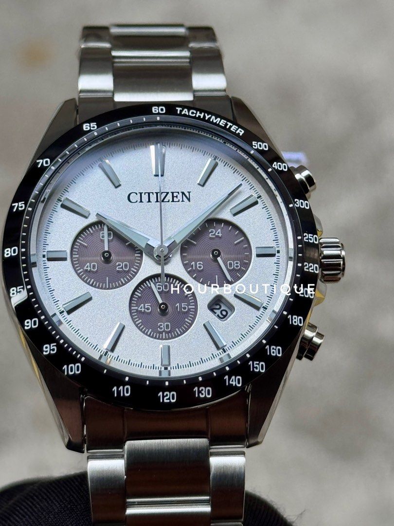 Brand New Citizen Japan Exclusive Solar Chronograph White Dial CA4764-57A