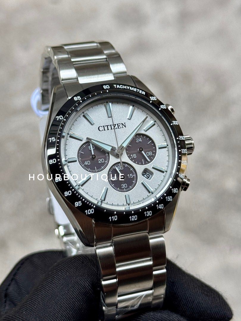 Brand New Citizen Japan Exclusive Solar Chronograph White Dial CA4764-57A