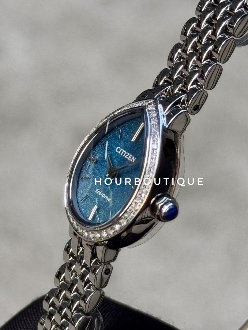 Brand New Citizen Japan Exclusive Rainell Eco-Drive Ladys Dress Watch EX1540-58L