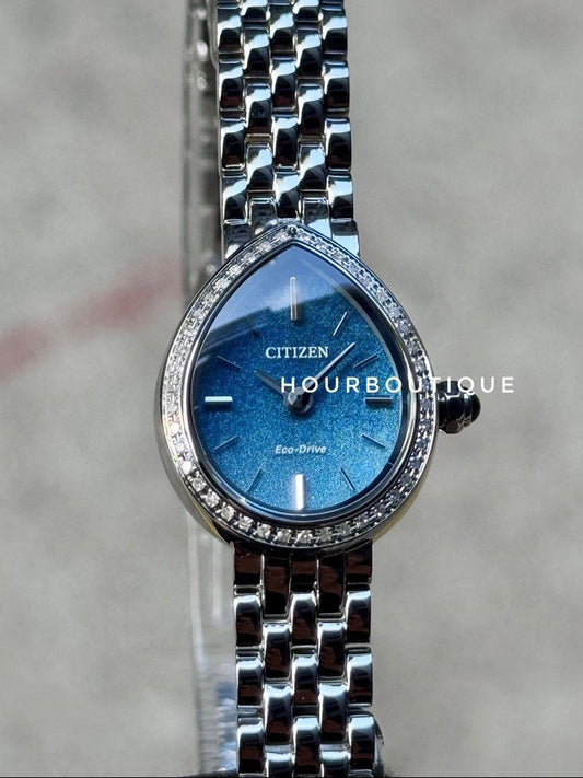 Brand New Citizen Japan Exclusive Rainell Eco-Drive Ladys Dress Watch EX1540-58L