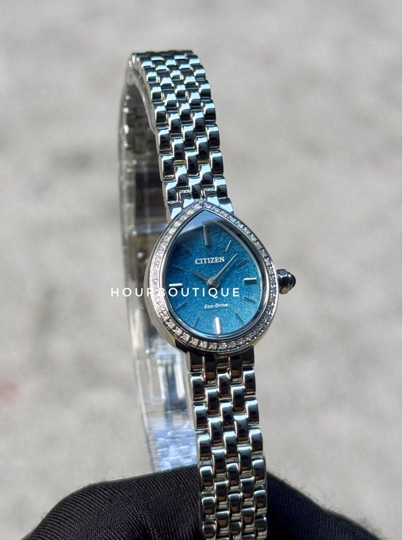 Brand New Citizen Japan Exclusive Rainell Eco-Drive Ladys Dress Watch EX1540-58L
