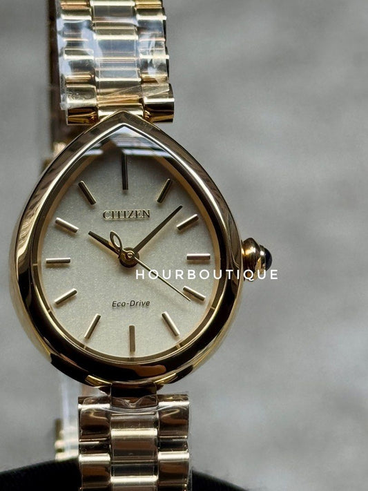 Brand New Citizen Japan Exclusive Rain Drop Shape Eco-Drive Lady’s Watch EM1202-50P