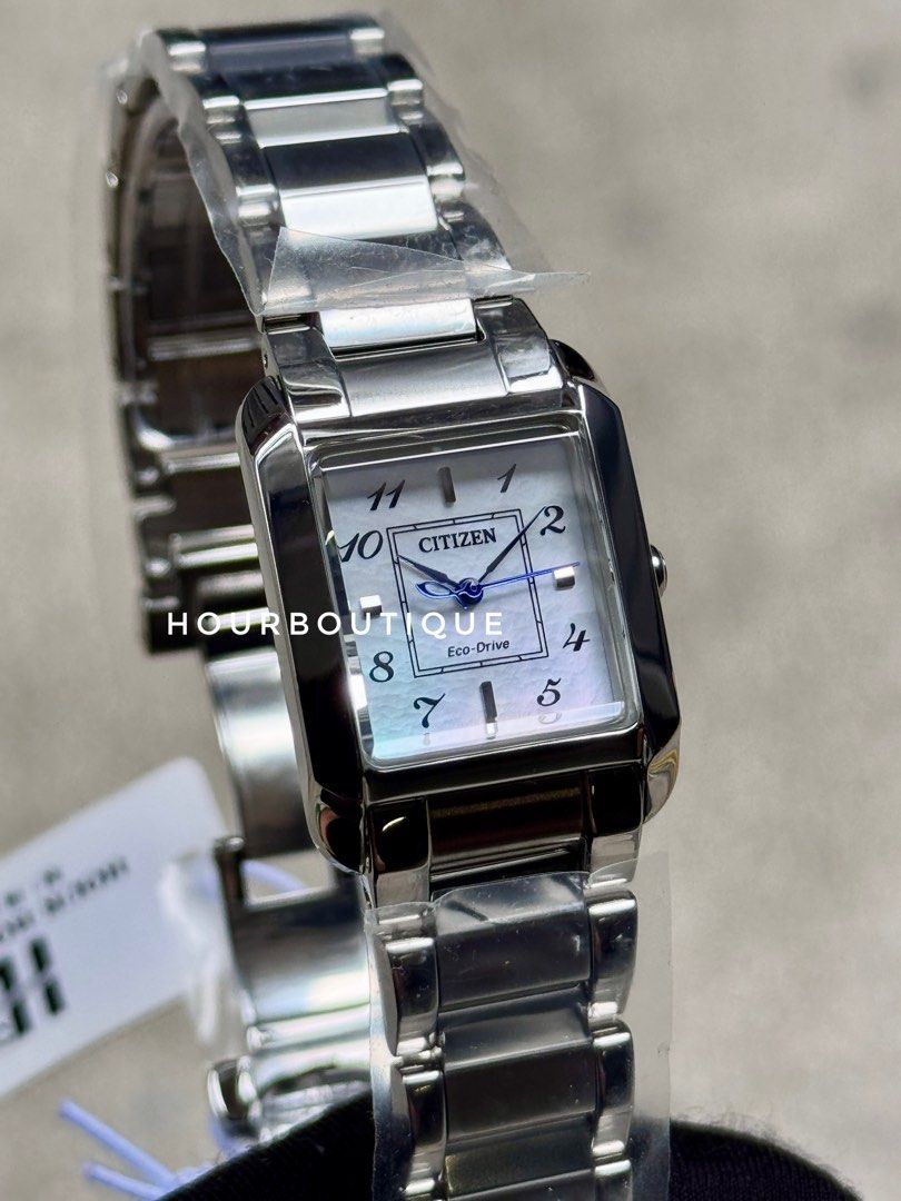 Brand New Citizen L Square Collection Eco-Drive Lady’s Watch EW5600-87D