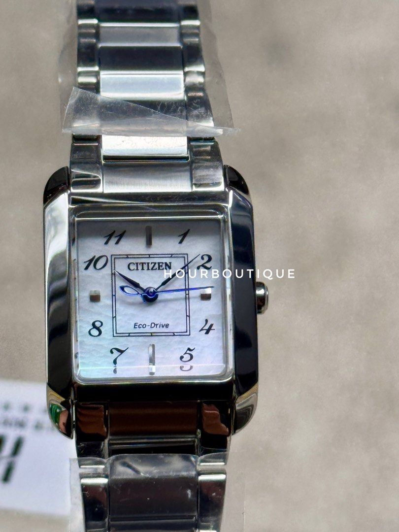 Brand New Citizen L Square Collection Eco-Drive Lady’s Watch EW5600-87D