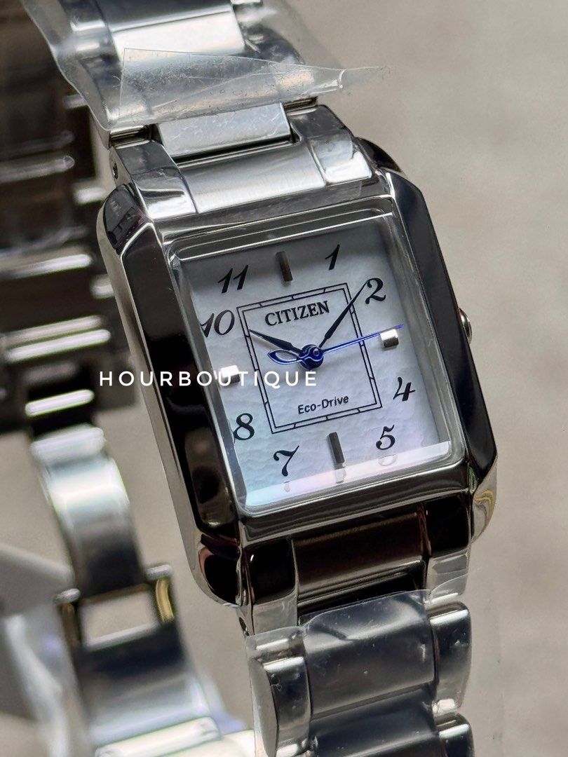 Brand New Citizen L Square Collection Eco-Drive Lady’s Watch EW5600-87D