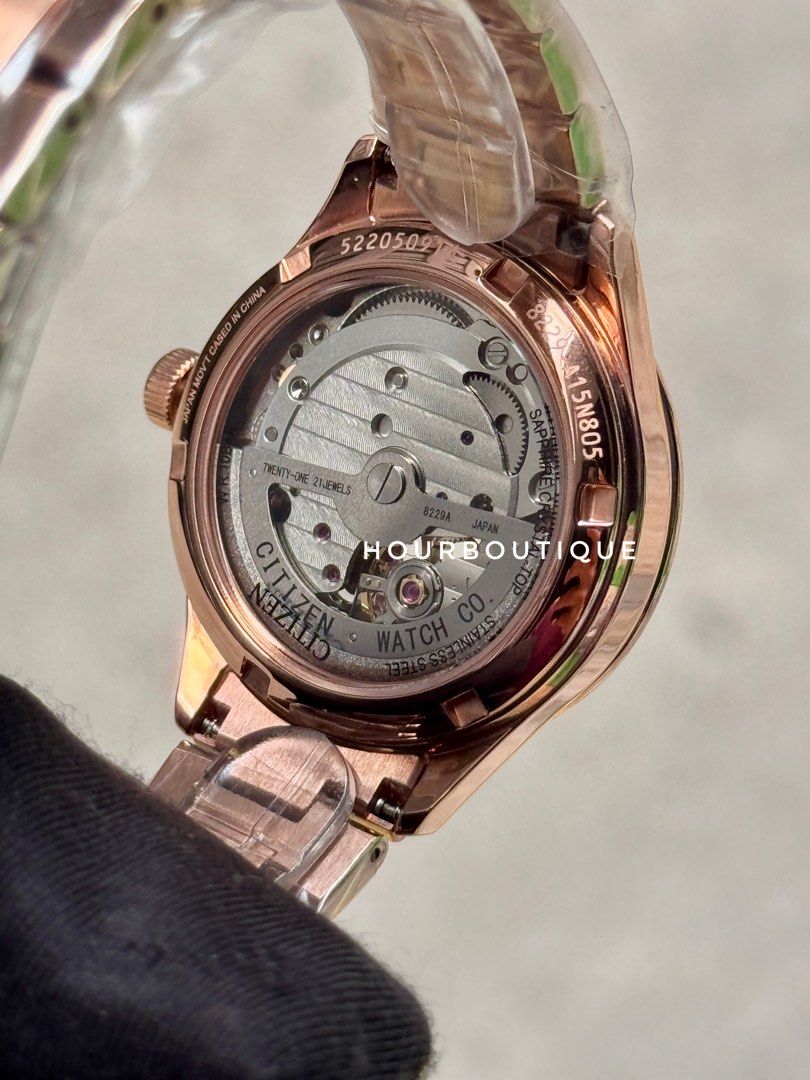 Brand New Citizen Lady’s Sakura Open Heart Automatic Watch PC1017-88Y
