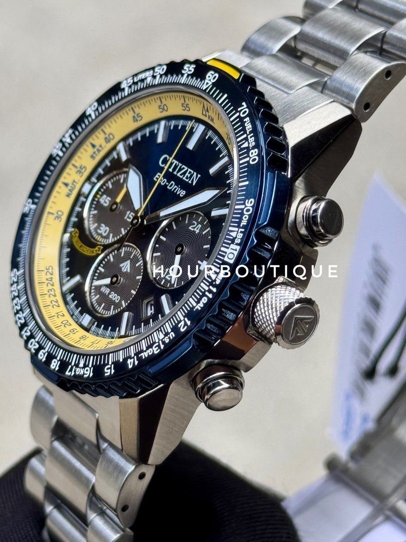Brand New Citizen ProMaster Blue Angels , Navihawk Chronograph Watch CA4667-53L