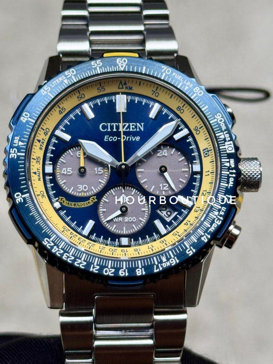 Brand New Citizen ProMaster Blue Angels , Navihawk Chronograph Watch CA4667-53L