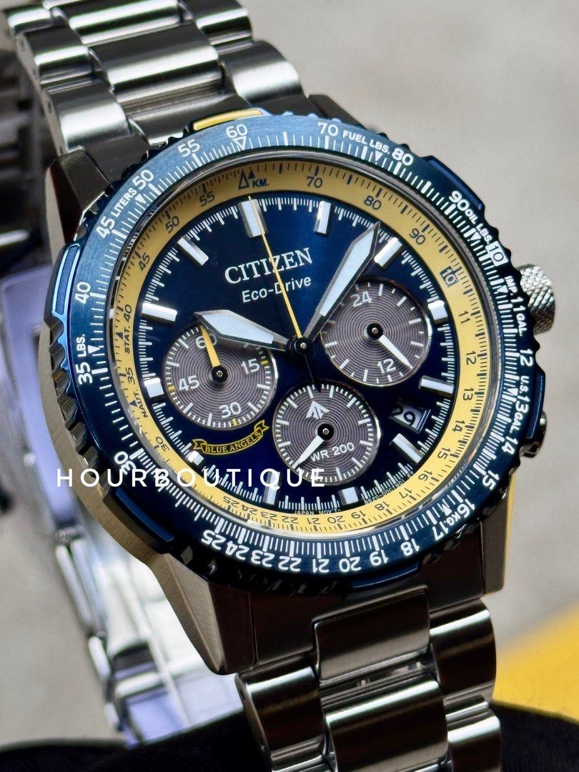 Brand New Citizen ProMaster Blue Angels , Navihawk Chronograph Watch CA4667-53L