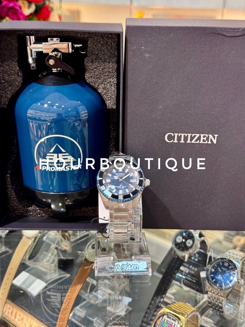 Brand New Citizen ProMaster Fujitsubo 35th Anniversary Divers Automatic Watch NB6026-56L