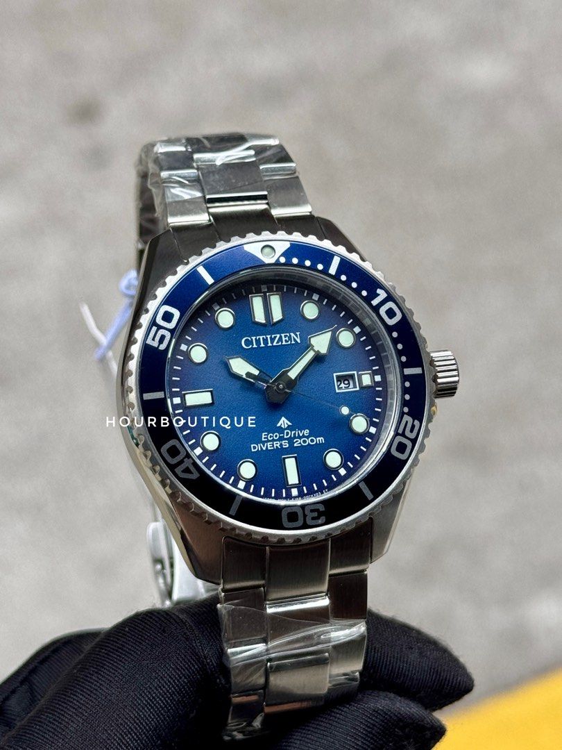 Brand New Citizen ProMaster Divers Blue Dial Eco-Drive Watch NB0260-54L