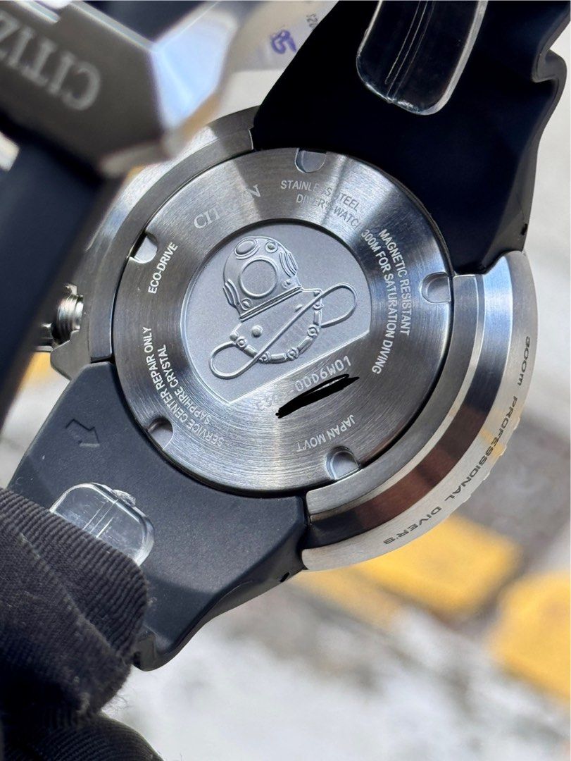 Brand New Citizen ProMaster Eco-Drive Black Dial Divers Watch BN1024-01E