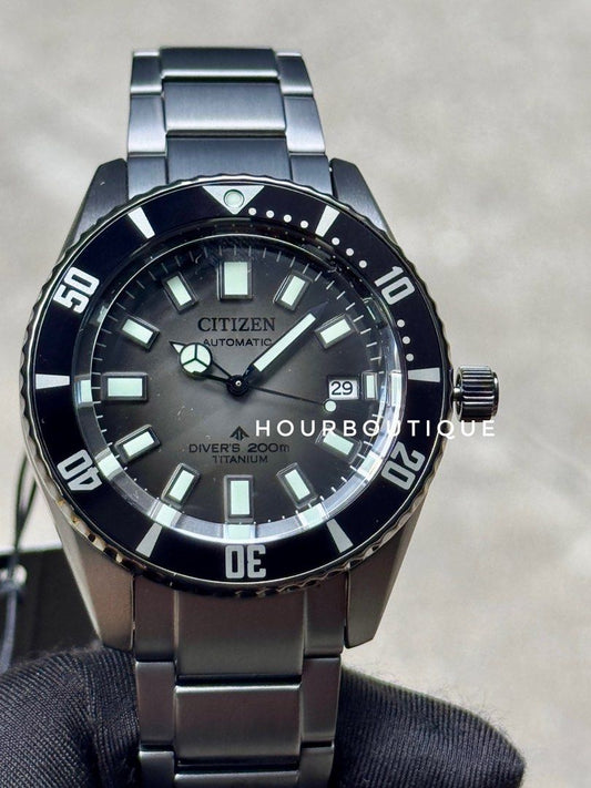 Brand New Citizen ProMaster Fujitsubo PVD Black Case, Automatic Divers Watch NB6025-59H