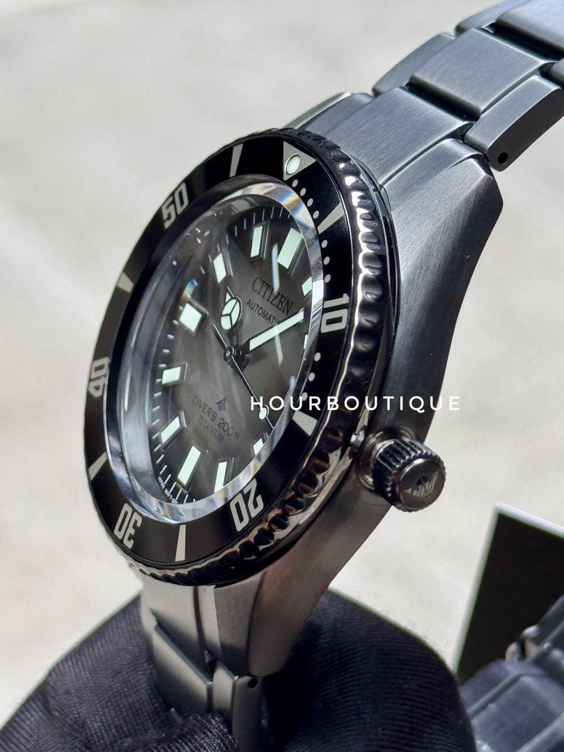 Brand New Citizen ProMaster Fujitsubo PVD Black Case, Automatic Divers Watch NB6025-59H