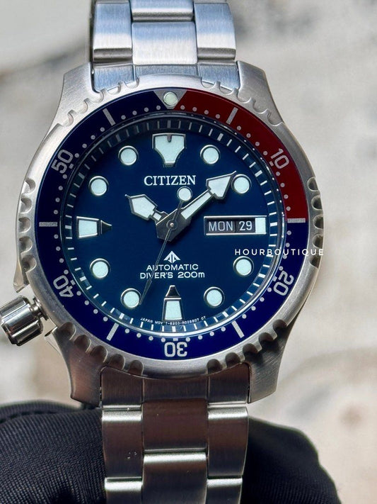 Brand New Citizen ProMaster LHD Automatic Divers Watch Ny0086-83L