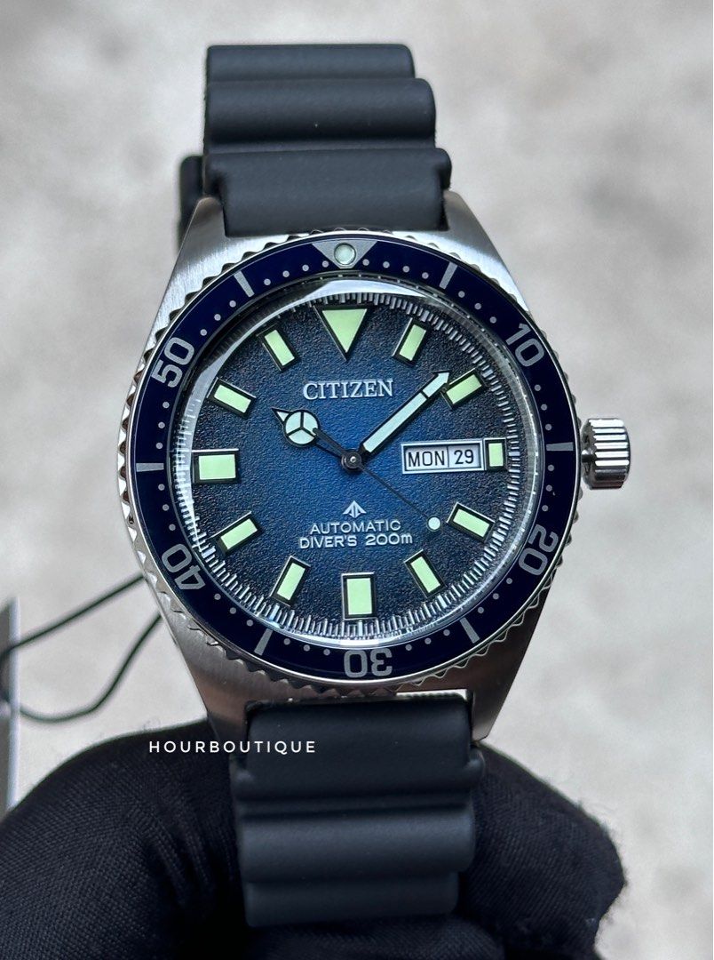 Brand New Citizen ProMaster Marine Blue Dial Automatic Divers Watch NJ0129-07L