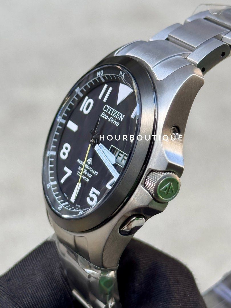 Brand New Citizen ProMaster Super Titanium Perpetual Calendar Black Dial Watch PMD56-2952