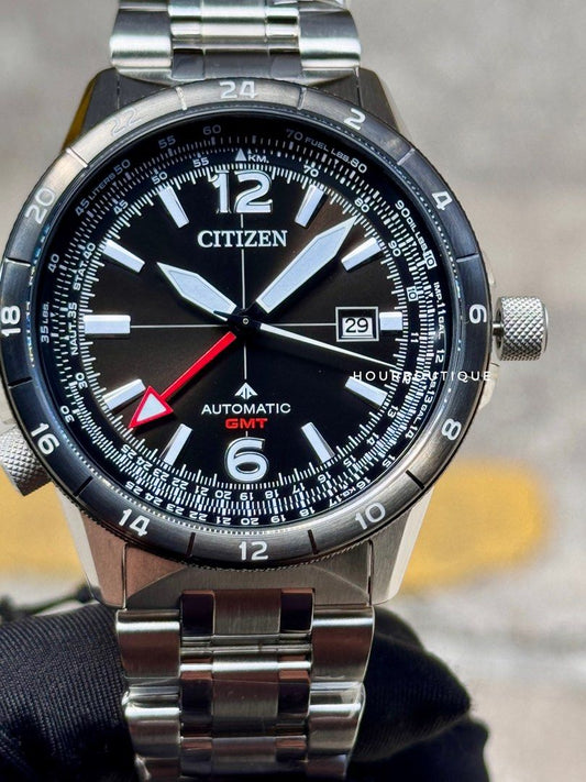 Brand New Citizen ProMaster True GMT Automatic Divers Watch NB6046-58E