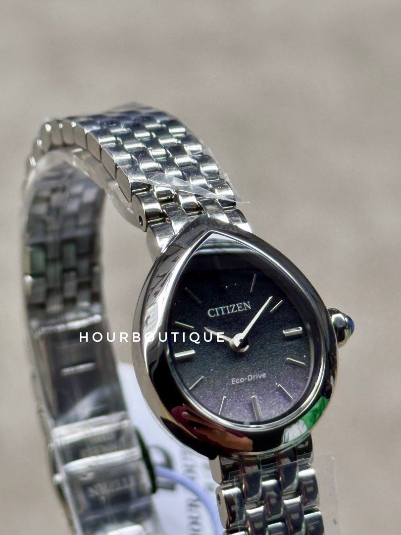Brand New Citizen Rainell Solar Powered Gradient Black Dial Lady’s Watch EX1550-54E