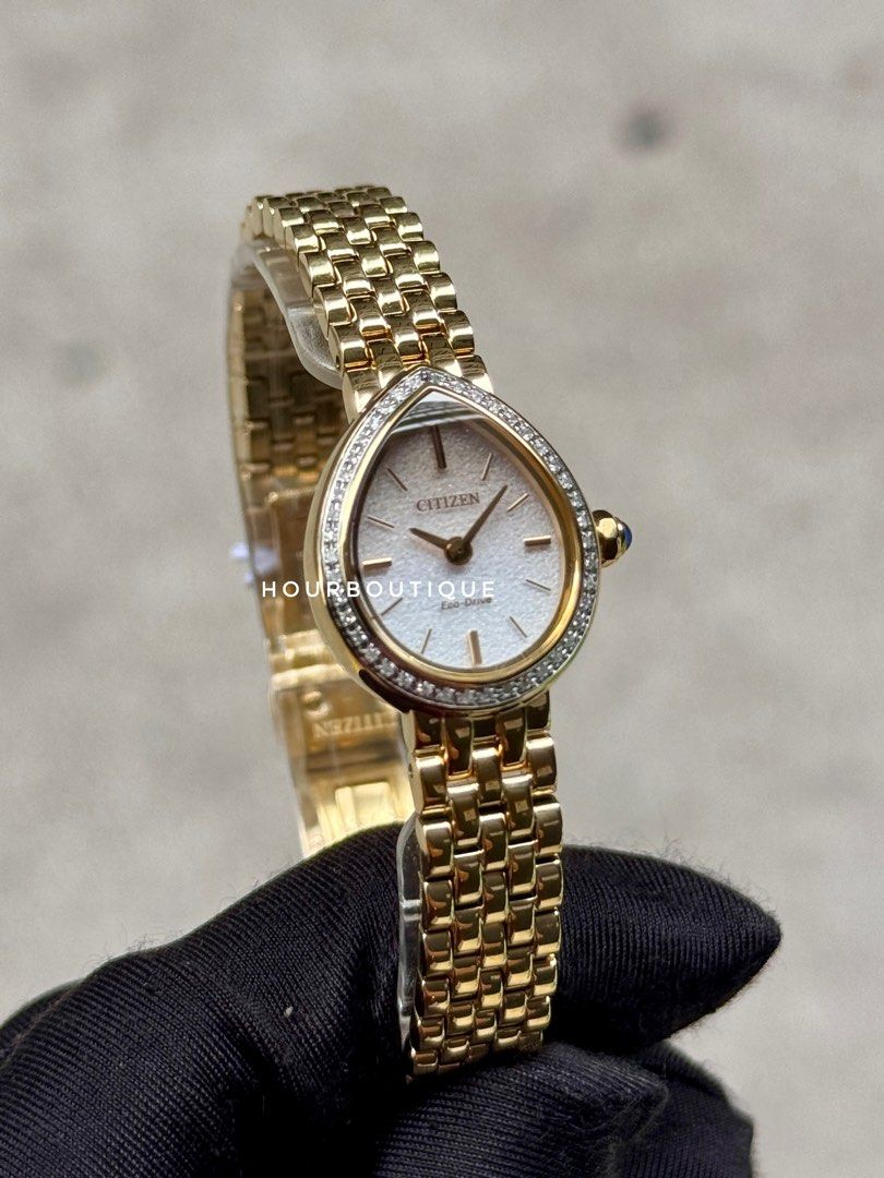 Brand New Citizen Rainell With Genuine Diamonds Solar Power Lady’s Watch EX1542-52A