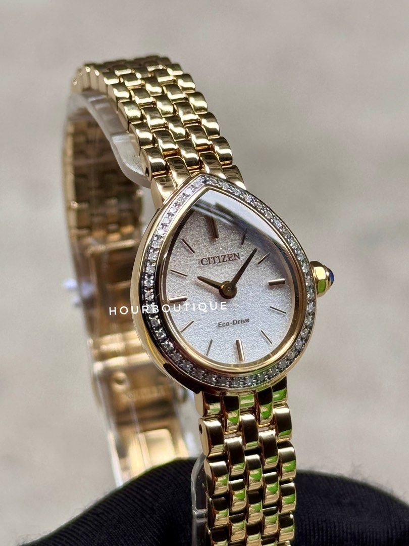 Brand New Citizen Rainell With Genuine Diamonds Solar Power Lady’s Watch EX1542-52A