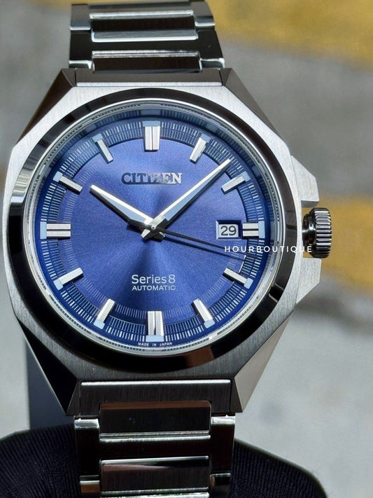 Brand New Citizen Series 8 Blue Dial Automatic Watch NB6010-81L