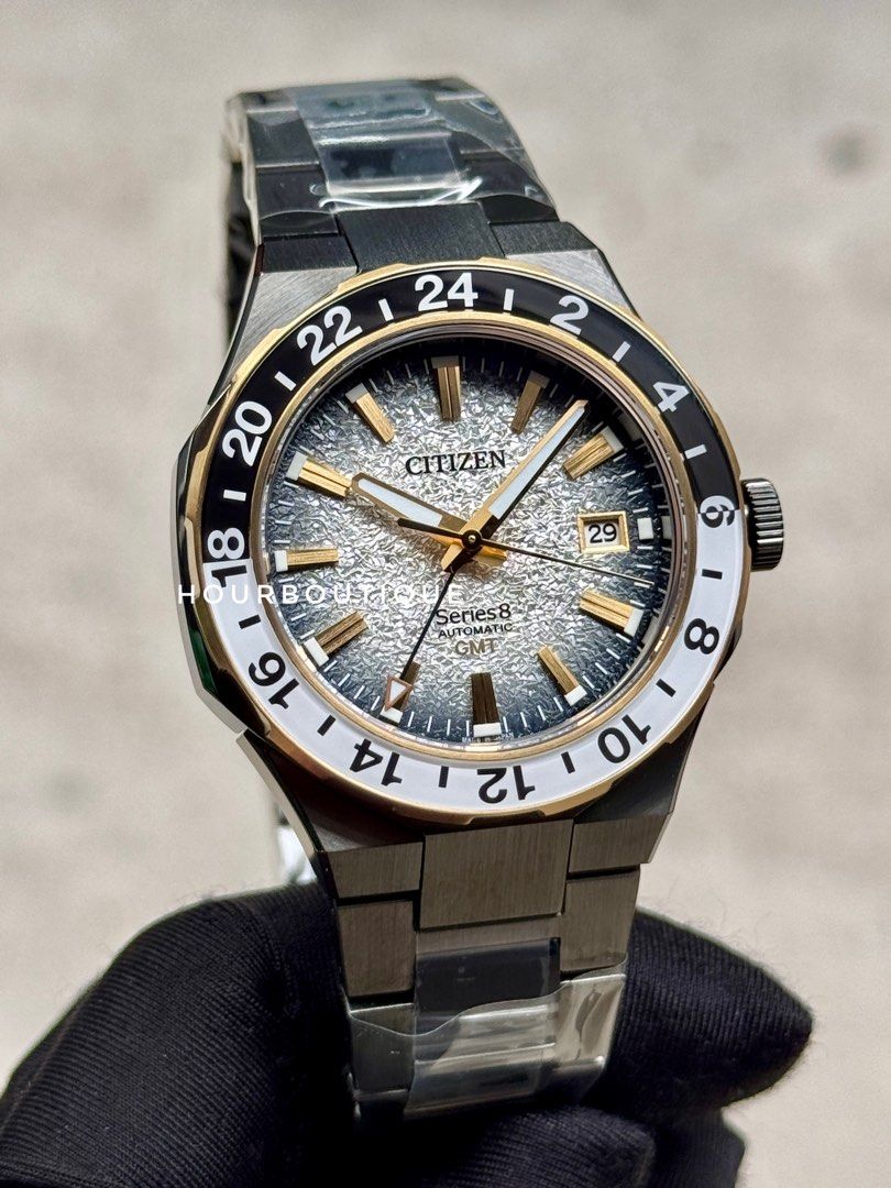 Brand New Citizen Series 8 GMT Automatic Winter Gradient Dial Watch NB6035-55H