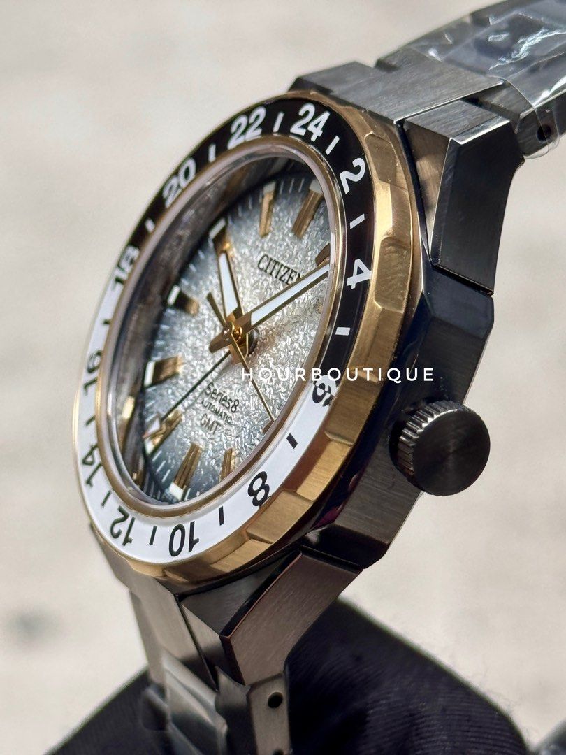Brand New Citizen Series 8 GMT Automatic Winter Gradient Dial Watch NB6035-55H