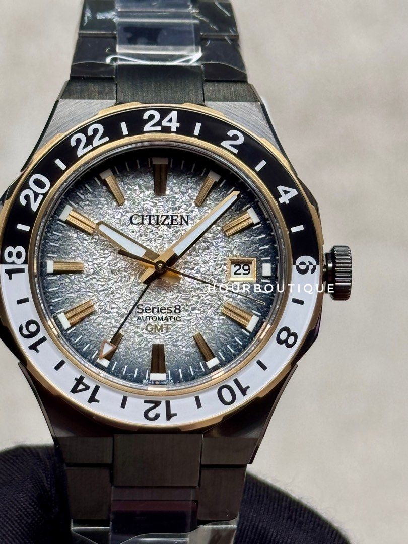 Brand New Citizen Series 8 GMT Automatic Winter Gradient Dial Watch NB6035-55H