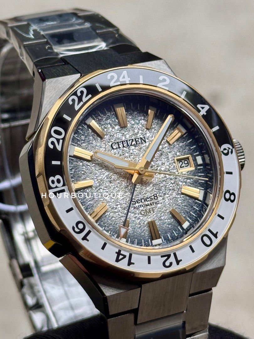 Brand New Citizen Series 8 GMT Automatic Winter Gradient Dial Watch NB6035-55H