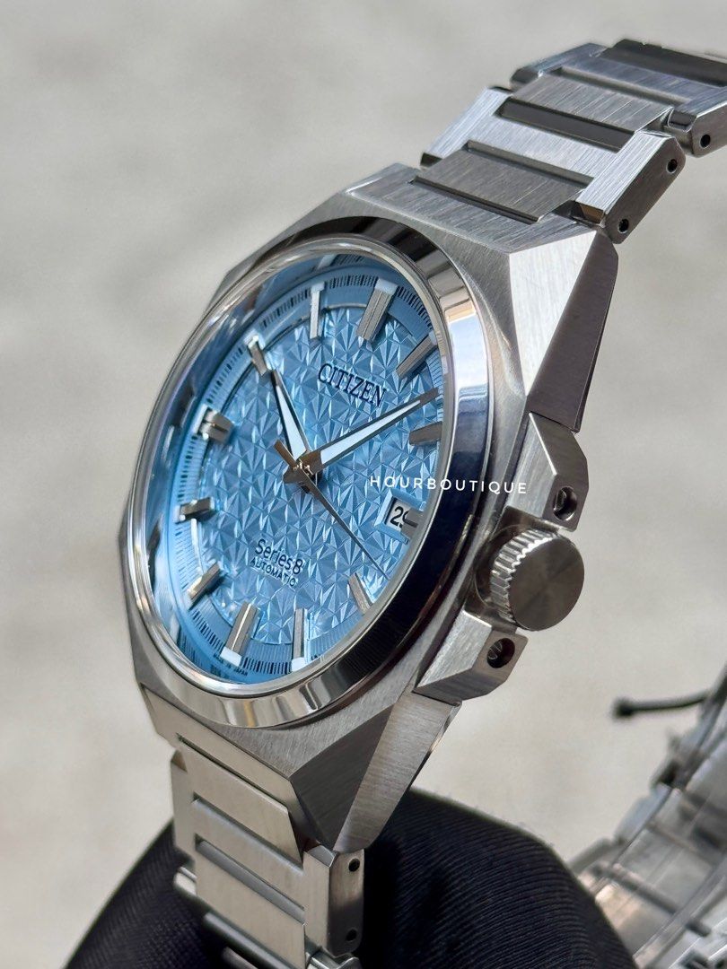 Brand New Citizen Series 8 Ice Blue Limited Edition Automatic Watch NB6051-59L