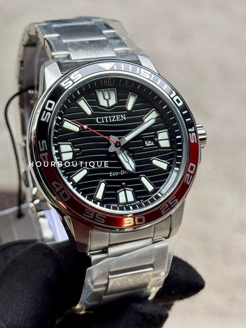 Brand New Citizen Sports Eco-Drive Black Dial Watch AW1527-86E