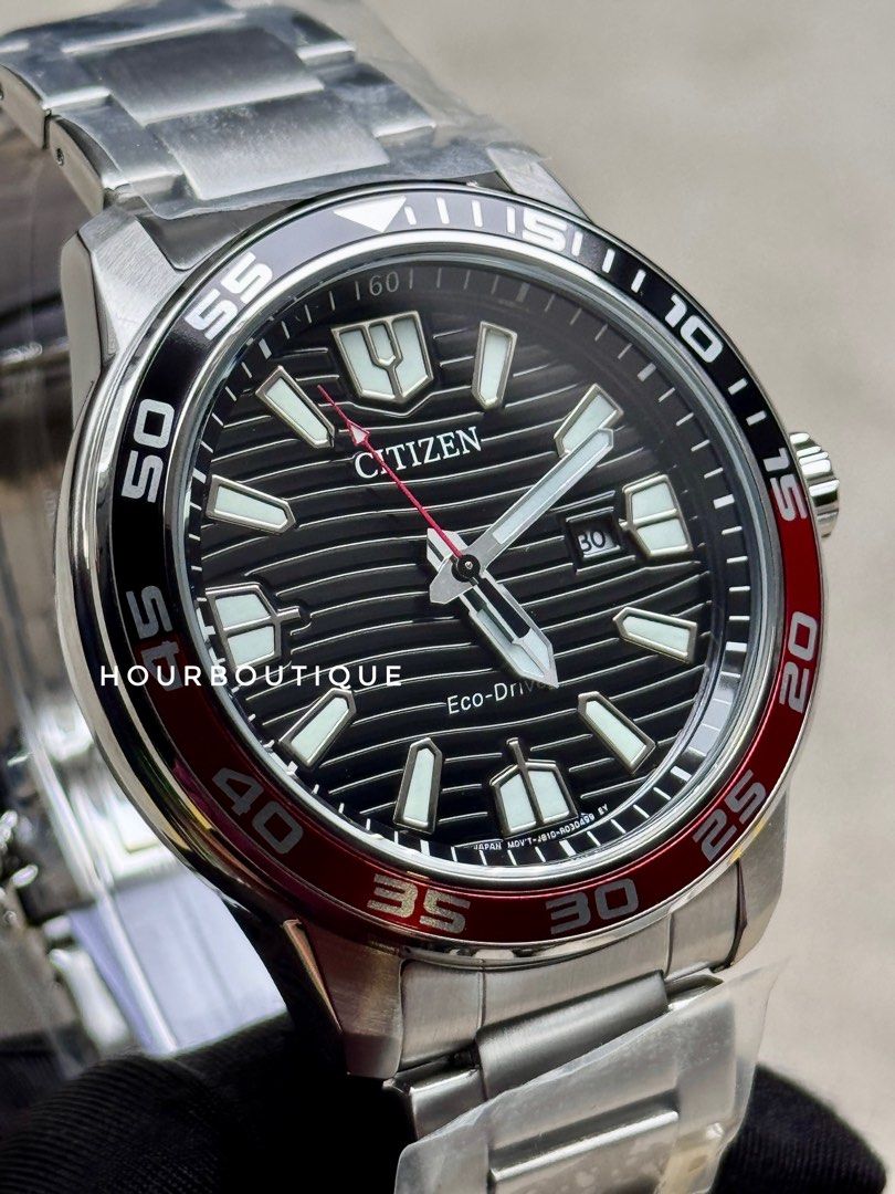 Brand New Citizen Sports Eco-Drive Black Dial Watch AW1527-86E