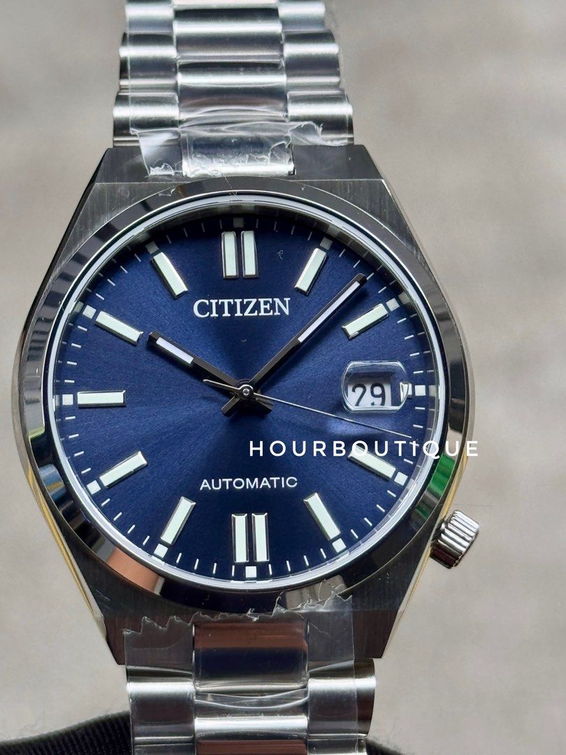 Brand New Citizen Tsuyosa 37mm Blue Dial Automatic Watch NJ0200-50M