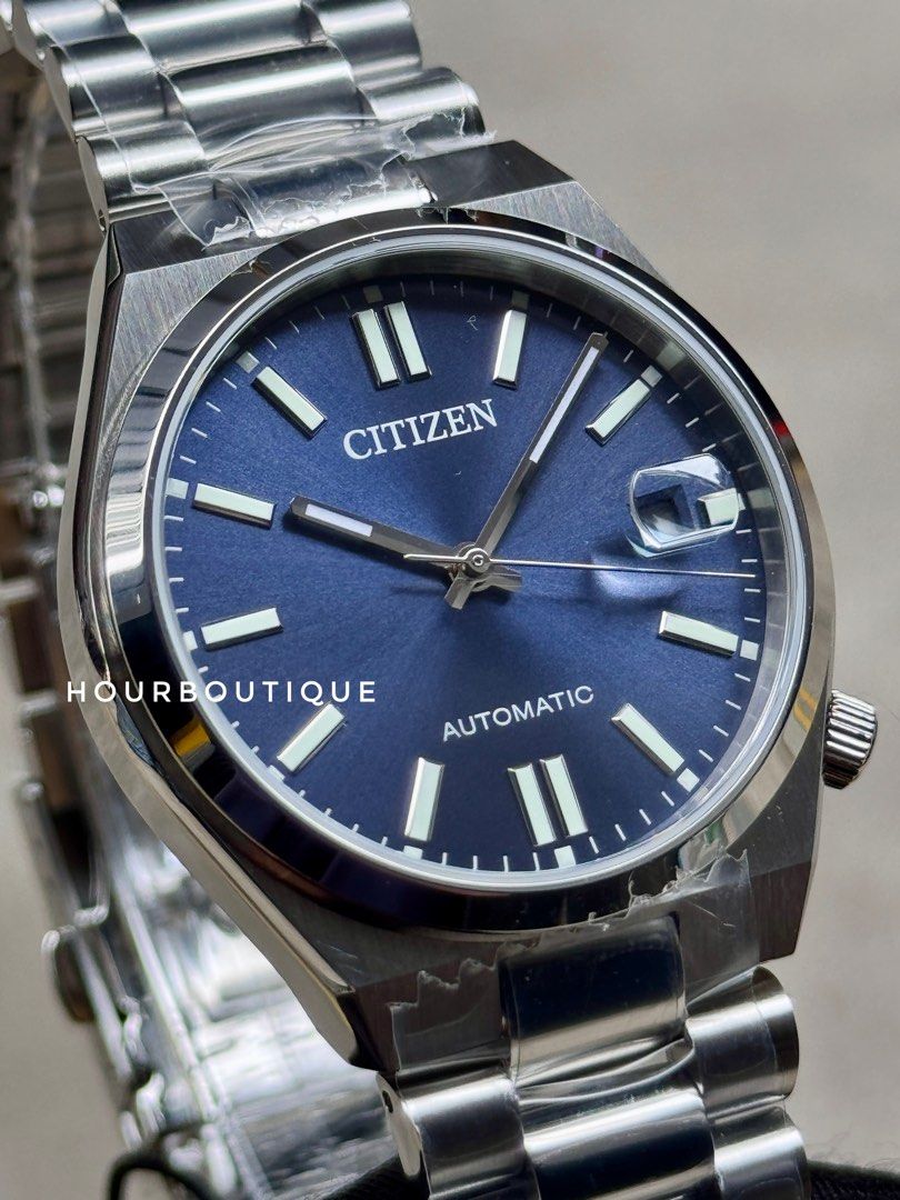 Brand New Citizen Tsuyosa 37mm Blue Dial Automatic Watch NJ0200-50M