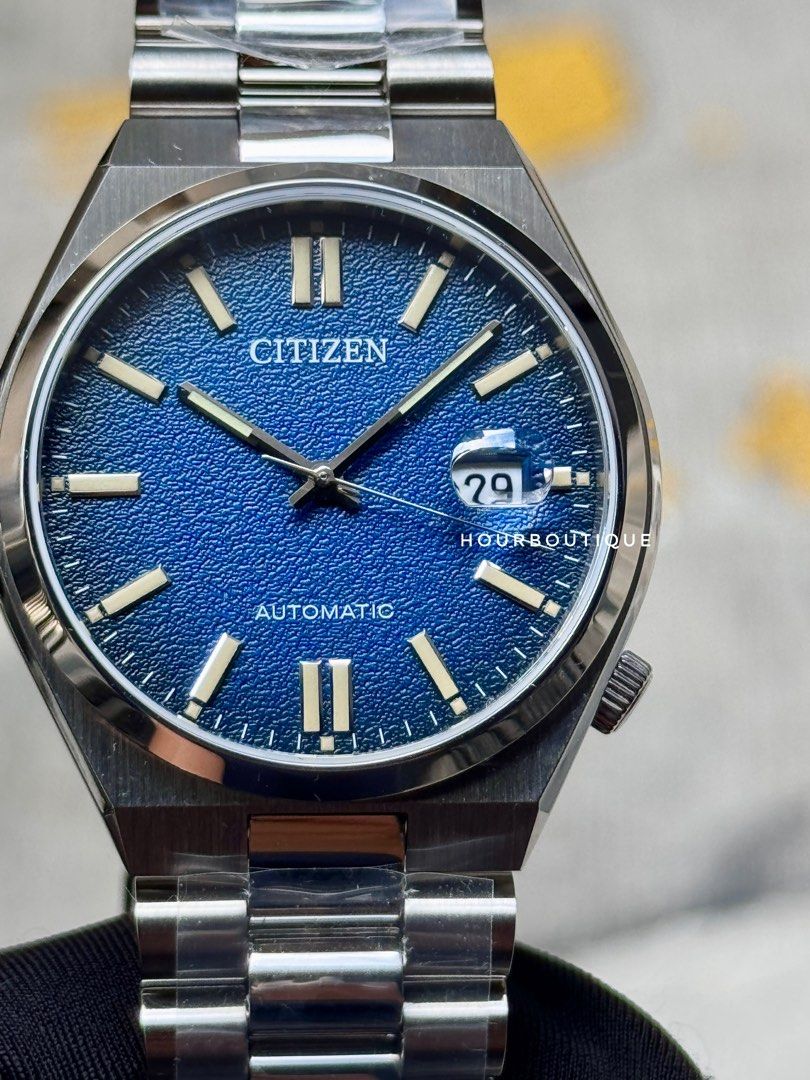Brand New Citizen Tsuyosa Dark Blue Dial Automatic Watch NJ0151-88L