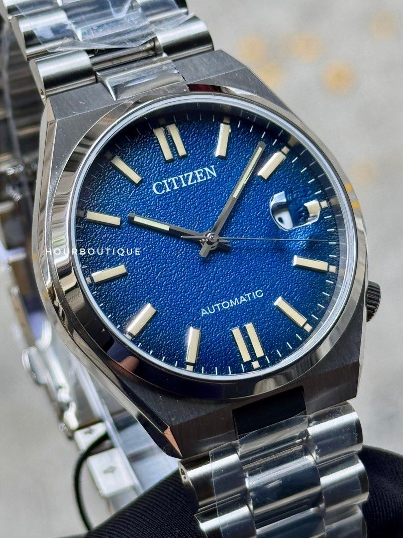 Brand New Citizen Tsuyosa Dark Blue Dial Automatic Watch NJ0151-88L