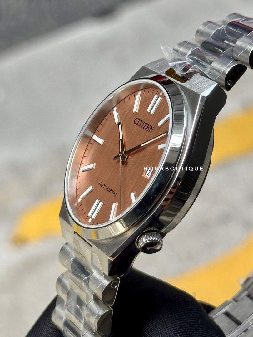 Brand New Citizen Tsuyosa Europe Exclusive Brushed Beige Dial Automatic Watch NJ0159-86Z