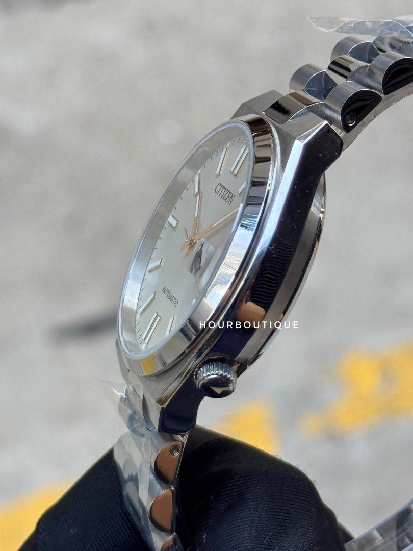 Brand New Citizen Tsuyosa Off White Dial Automatic 40mm Watch NJ0151-88W