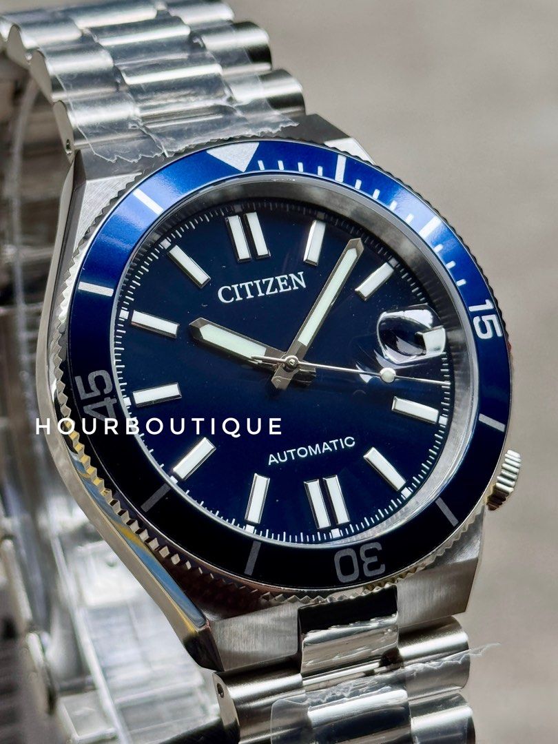 Brand New Citizen Tsuyosa Shore Blue Dial Automatic Watch NJ0230-50L