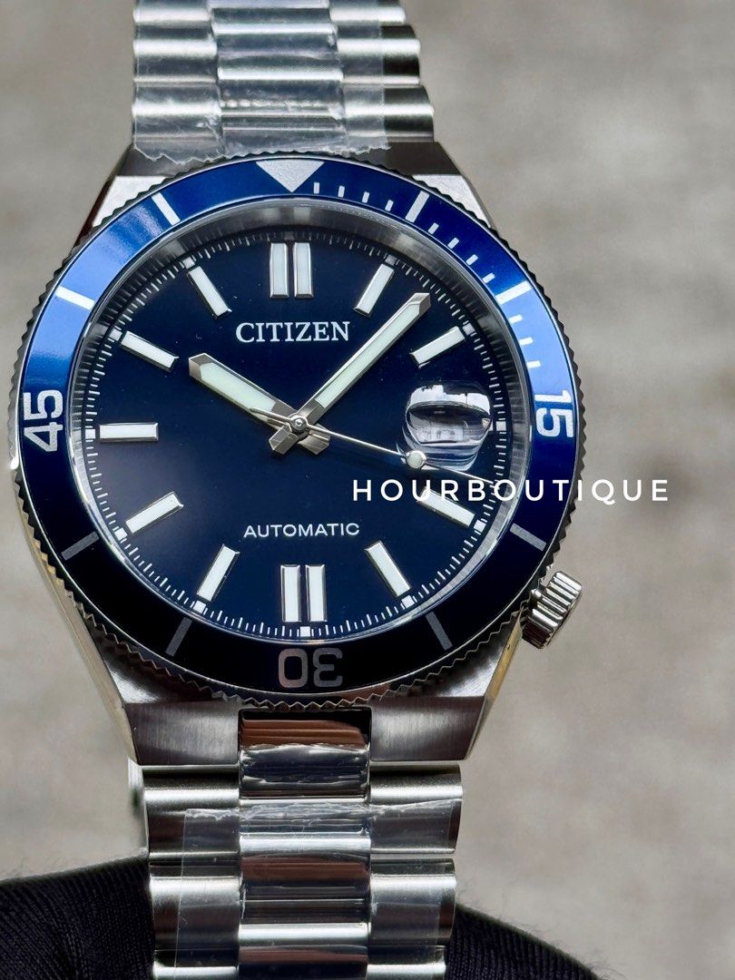 Brand New Citizen Tsuyosa Shore Blue Dial Automatic Watch NJ0230-50L