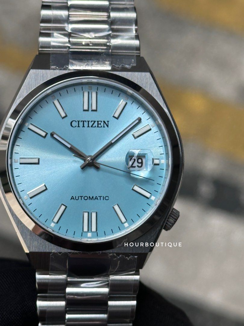 Brand New Citizen Tsuyosa SkyBlue Dial Automatic Mens Watch NJ0150-88M