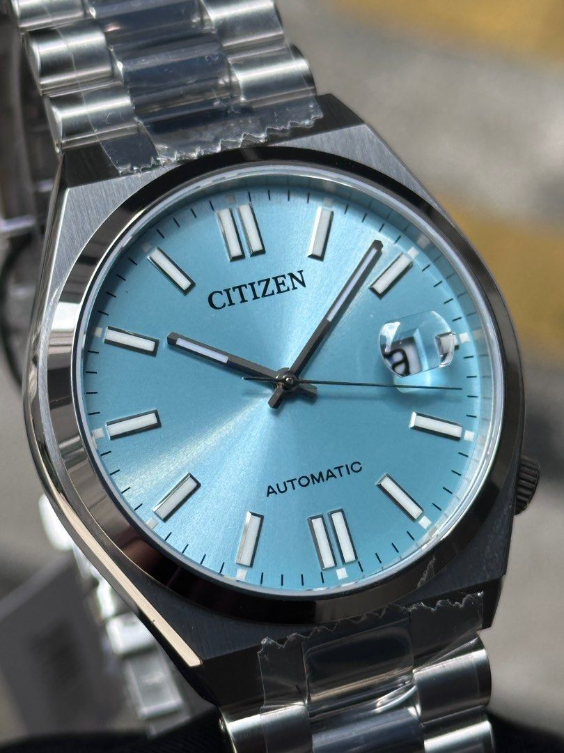 Brand New Citizen Tsuyosa SkyBlue Dial Automatic Mens Watch NJ0150-88M