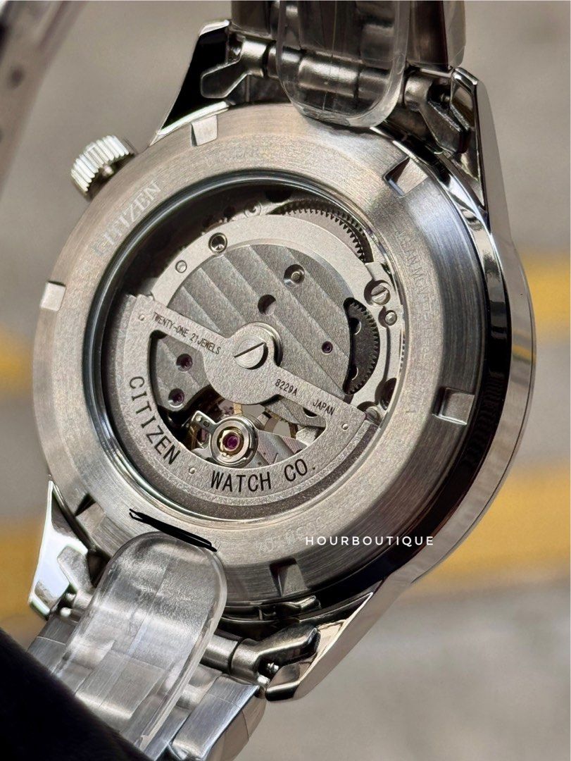Brand New Citizen White Dial Automatic Open Heart Watch NH9131-73A