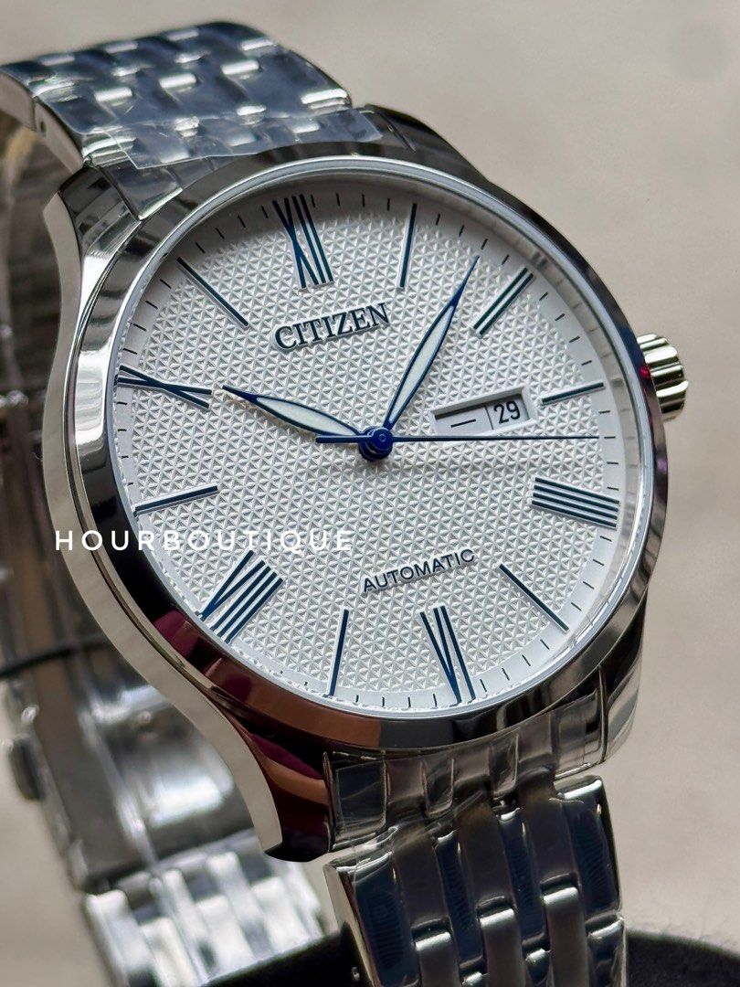 Brand New Citizen White Dial Automatic Watch NH8350-59B