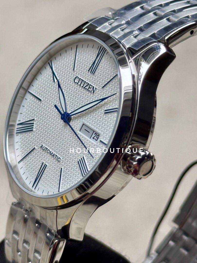 Brand New Citizen White Dial Automatic Watch NH8350-59B