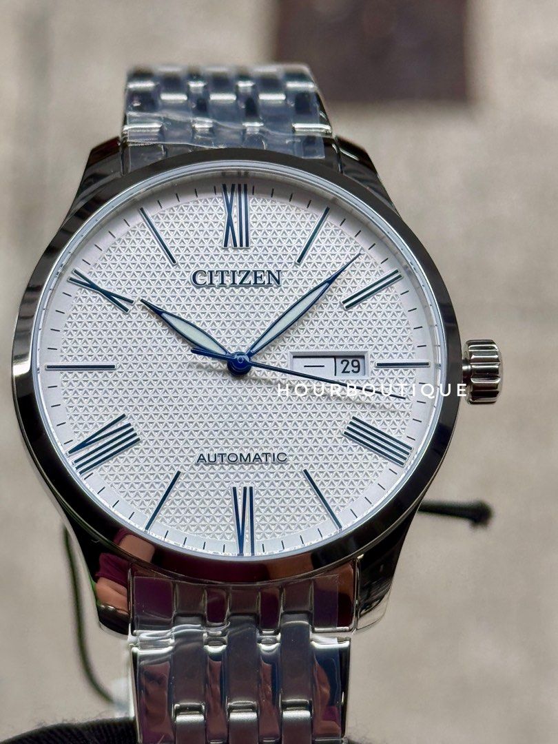 Brand New Citizen White Dial Automatic Watch NH8350-59B